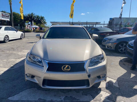 2013 Lexus GS 350 for sale at America Auto Wholesale Inc in Miami FL