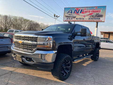 2016 Chevrolet Silverado 1500 for sale at ANF AUTO FINANCE in Houston TX