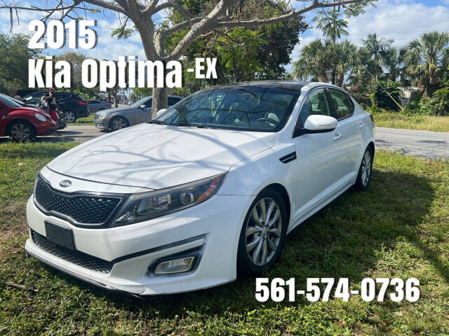 2015 Kia Optima for sale at Car Girl 101 in Oakland Park, FL