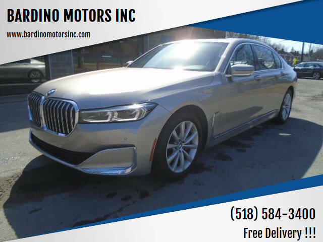 2022 BMW 7 Series for sale at BARDINO MOTORS INC in Saratoga Springs NY
