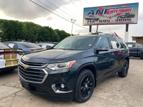 2019 Chevrolet Traverse for sale at ANF AUTO FINANCE in Houston TX