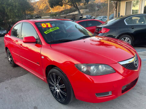 2007 Mazda MAZDA3 for sale at 1 NATION AUTO GROUP in Vista CA