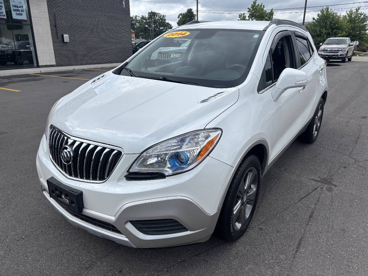 White 2014 Buick Encore Base AWD Base 4dr Crossover 1
