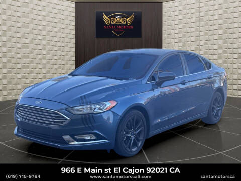 2018 Ford Fusion SE