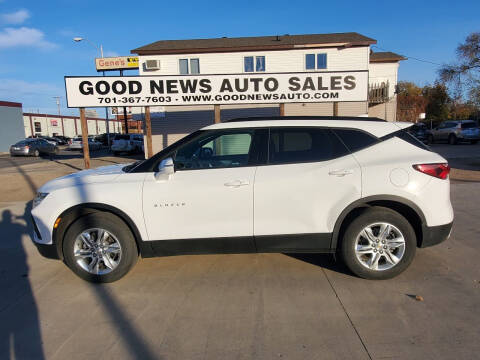 2022 Chevrolet Blazer for sale at GOOD NEWS AUTO SALES in Fargo ND