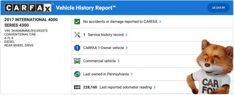 2017 International DuraStar 4300