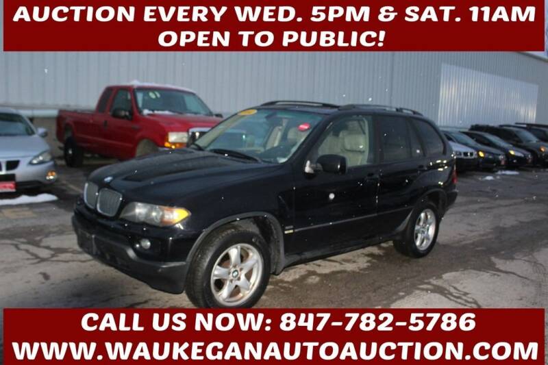2004 BMW X5 for sale at Waukegan Auto Auction in Waukegan IL