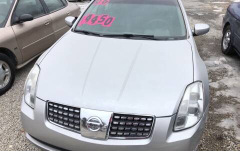2006 Nissan Maxima for sale at Bailey & Sons Motor Co in Lyndon KS