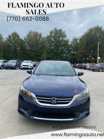 2014 Honda Accord for sale at Flamingo Auto Sales in Norcross GA