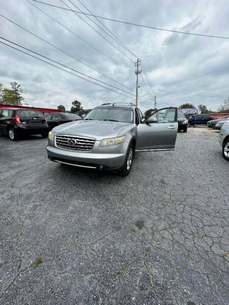 2007 Infiniti FX35 for sale at LAKE CITY AUTO SALES in Forest Park GA