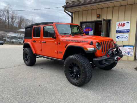 2019 Jeep Wrangler Unlimited for sale at Desmond's Auto Sales in Colchester CT