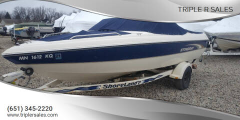 2002 Stingray 190LX for sale at Triple R Sales in Lake City MN