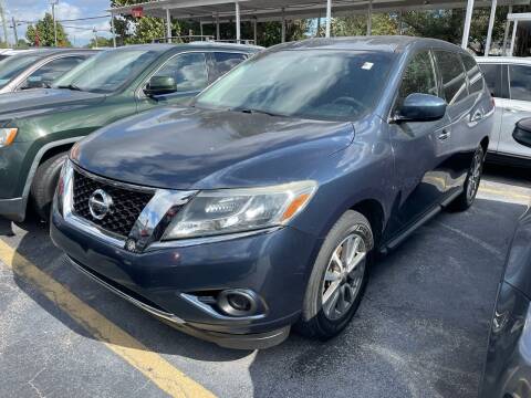 2014 Nissan Pathfinder for sale at America Auto Wholesale Inc in Miami FL