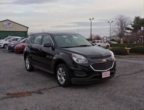 2017 Chevrolet Equinox for sale at Vehicle Wish Auto Sales in Frederick MD
