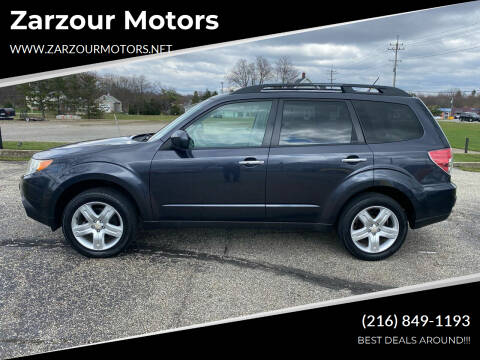 2010 Subaru Forester for sale at Zarzour Motors in Chesterland OH
