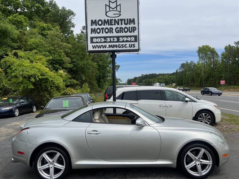 2005 Lexus SC 430 for sale at Momentum Motor Group in Lancaster SC
