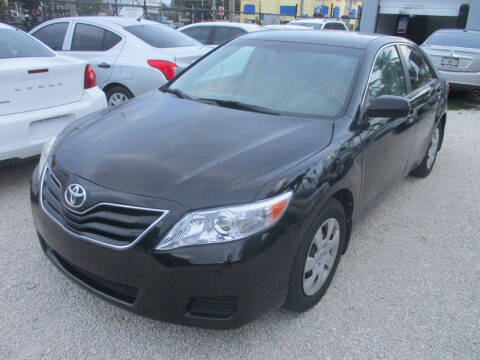 2011 Toyota Camry for sale at K & V AUTO SALES LLC in Hollywood FL