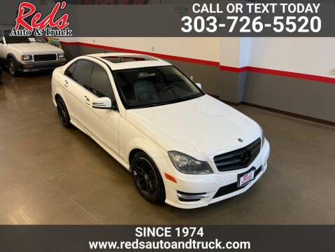 2014 Mercedes-Benz C-Class for sale at Red's Auto and Truck in Longmont CO