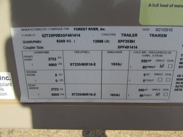 2016 Forest River SHASTA PHO