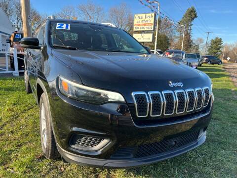 2021 Jeep Cherokee for sale at GREAT DEALS ON WHEELS in Michigan City IN