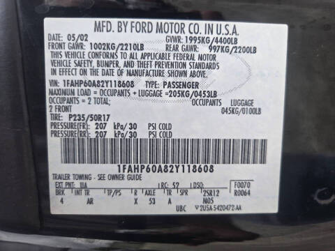 2002 Ford Thunderbird Deluxe