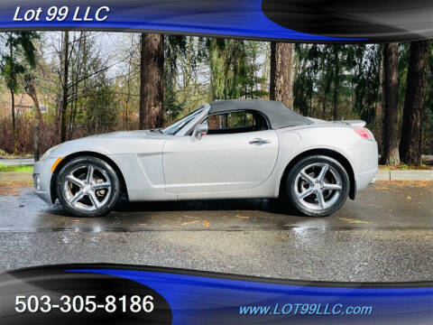 2008 Saturn SKY for sale at LOT 99 LLC in Milwaukie OR