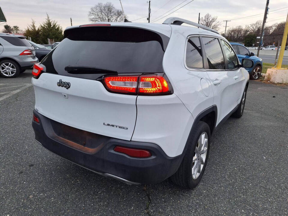 2015 Jeep Cherokee for sale at MD MOTORCARS in Aberdeen, MD