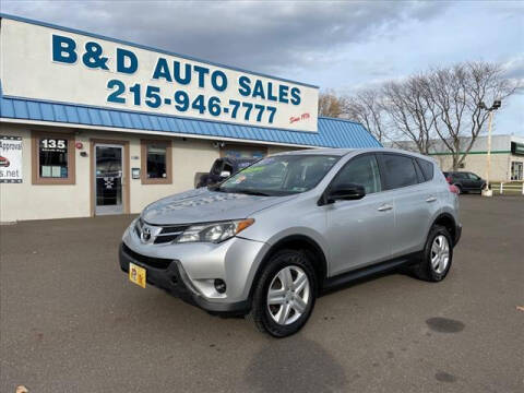 2013 Toyota RAV4 for sale at B & D Auto Sales Inc. in Fairless Hills PA