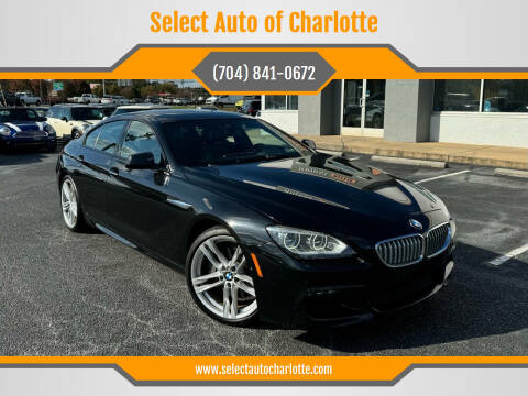 2015 BMW 6 Series for sale at Select Auto of Charlotte in Matthews NC