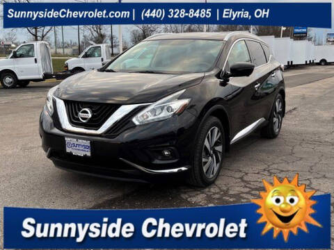 2016 Nissan Murano for sale at Sunnyside Chevrolet in Elyria OH