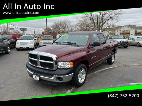 2003 Dodge Ram 1500 for sale at All In Auto Inc in Palatine IL