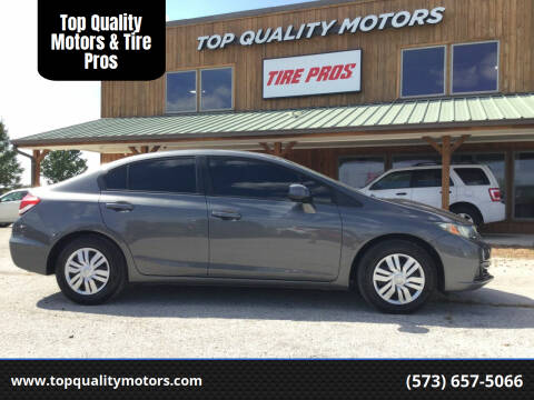2013 Honda Civic for sale at Top Quality Motors & Tire Pros in Ashland MO