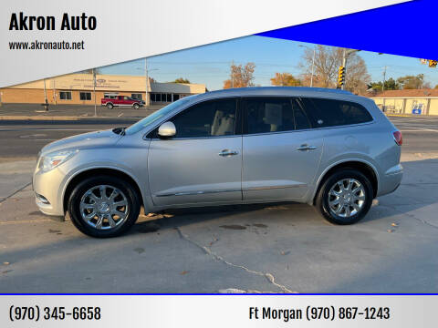 2017 Buick Enclave for sale at Akron Auto in Akron CO