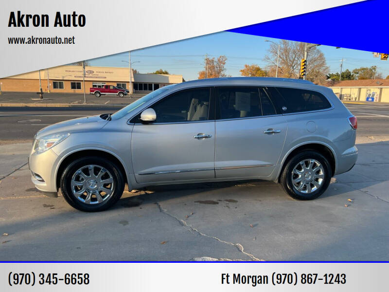 2017 Buick Enclave for sale at Akron Auto in Akron CO