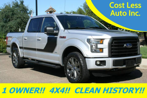 2016 Ford F-150 for sale at Cost Less Auto Inc. in Rocklin CA