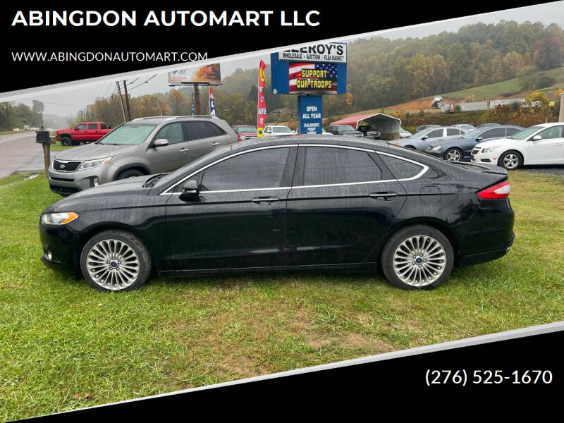 2016 Ford Fusion for sale at ABINGDON AUTOMART LLC in Abingdon VA