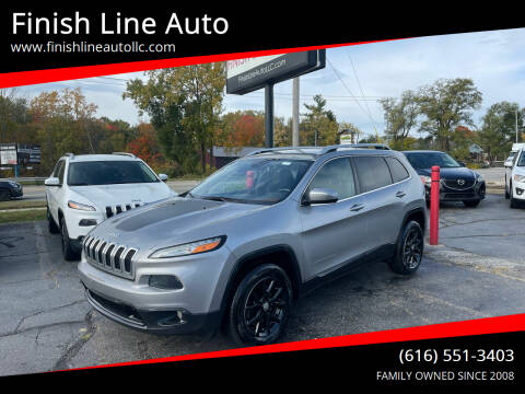 2017 Jeep Cherokee for sale at Finish Line Auto in Comstock Park MI