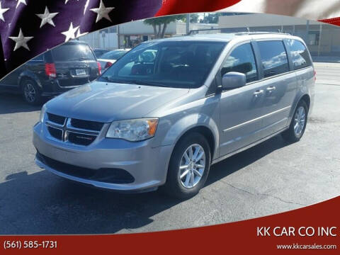 2014 Dodge Grand Caravan for sale at KK Car Co Inc in Lake Worth FL