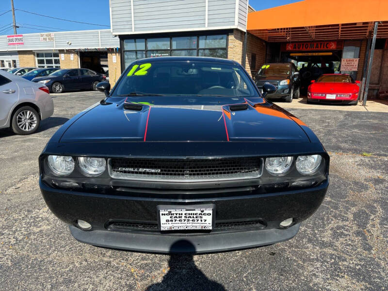 2012 Dodge Challenger for sale at North Chicago Car Sales Inc in Waukegan IL