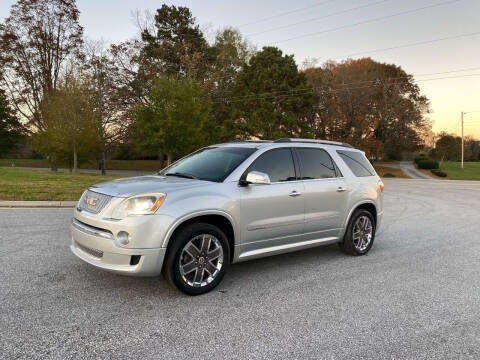 2012 GMC Acadia for sale at GTO United Auto Sales LLC in Lawrenceville GA