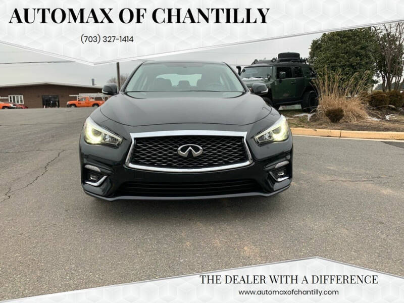 2018 Infiniti Q50 for sale at Automax of Chantilly in Chantilly VA