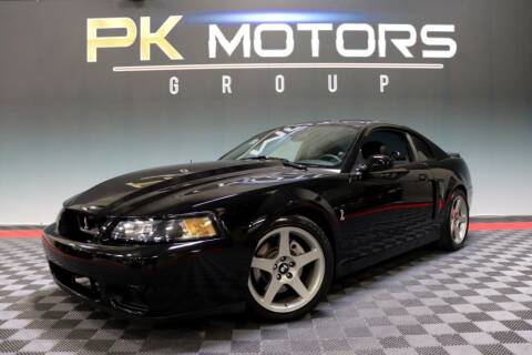 2003 Ford Mustang SVT Cobra for sale at PK MOTORS GROUP in Las Vegas NV