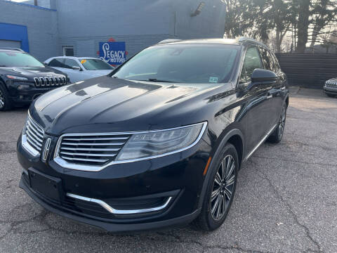 2018 Lincoln MKX for sale at Legacy Motors 3 in Detroit MI