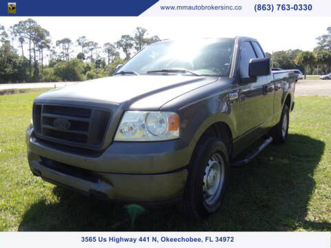 2005 Ford F-150 for sale at M & M AUTO BROKERS INC in Okeechobee FL