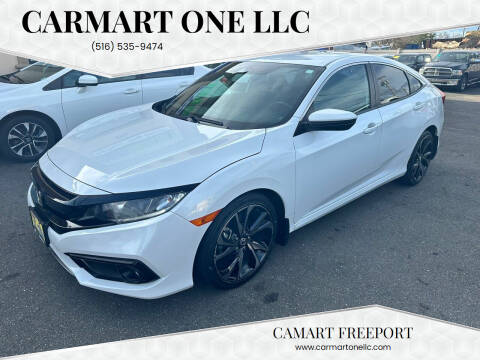 2021 Honda Civic for sale at CARMART ONE LLC in Freeport NY