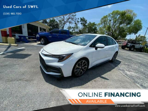 2020 Toyota Corolla for sale at Used Cars of SWFL in Fort Myers FL