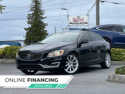 2016 Volvo S60 for sale at Real Deal Cars in Everett WA