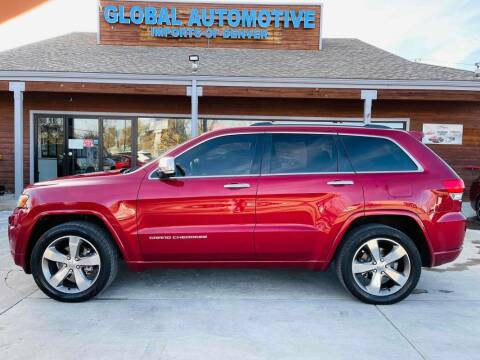 2014 Jeep Grand Cherokee for sale at Global Automotive Imports in Denver CO