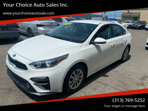 2020 Kia Forte for sale at Your Choice Auto Sales Inc. in Dearborn MI