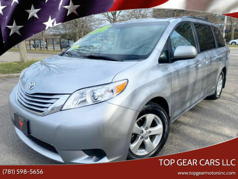 2015 Toyota Sienna for sale at Top Gear Cars LLC in Lynn MA